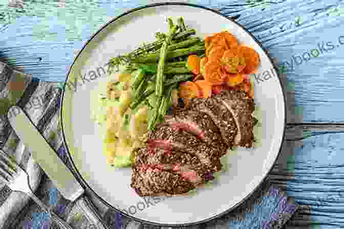 A Juicy Steak With Roasted Vegetables The Spiralizer Cookbook 2 0: Delicious Inspiring Recipes For Any Meal Of The Day