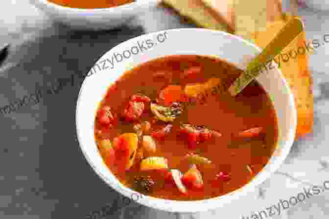 A Steaming Bowl Of Homemade Vegetable Soup Filled With An Assortment Of Colorful Vegetables, Simmering In A Flavorful Broth. Healthy And Homemade: 40 Kid Pleasing Recipes