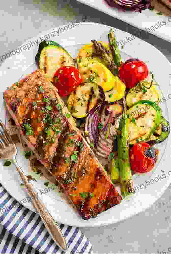 A Tantalizing Spread Of Dinnertime Delights, Including A Juicy Steak, Grilled Salmon, And Roasted Vegetables Great Recipes For Savory And Sweet Fruits: Healthy Easy And Tasty Recipes For Breakfast Lunch Dinner Snacks And Desserts