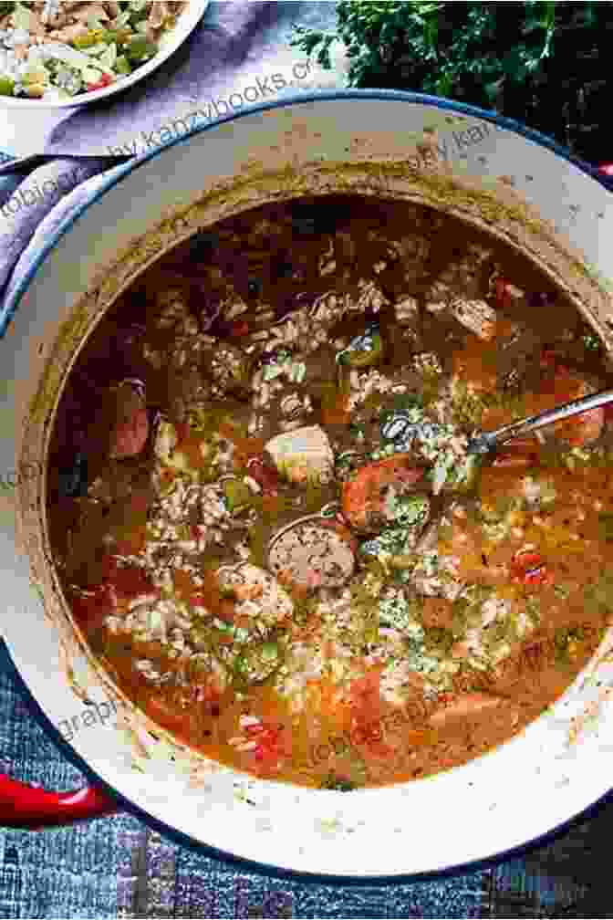 Authentic Cajun Gumbo With Rice Cajun Culinary Arts: Discover Authentic Cajun Recipes: Cajun Cooking Recipes