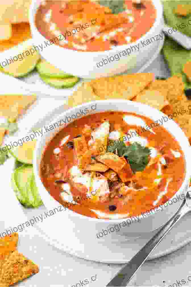 Creamy Tortilla Soup With Creamy Broth, Crispy Tortilla Strips, And A Dollop Of Sour Cream Tortilla Soups Made Simple: Easy Recipes For Homemade Tortilla Soups