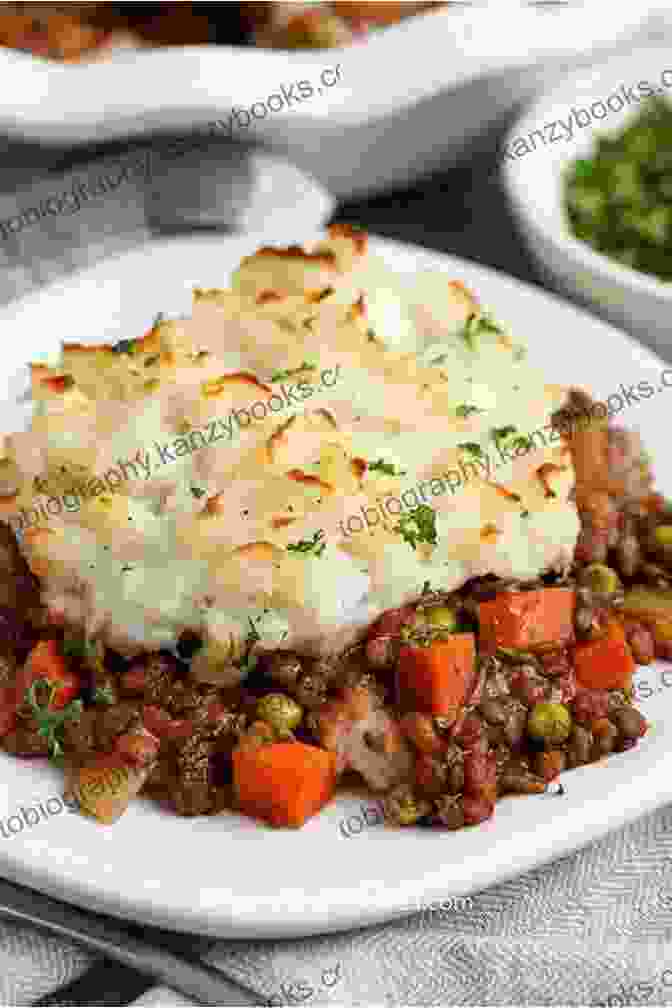 Golden Crusted Lentil Shepherd's Pie, Topped With A Creamy Mashed Potato Layer And Fresh Parsley Thanksgiving Main Dish Recipes Cookbook: Thanksgiving Cookbook Easy Stress Free Holiday Recipes