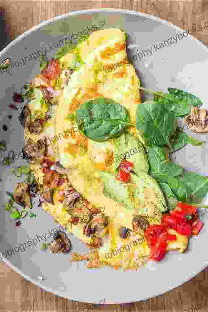 Omelet With Bacon And Mushrooms Paleolithic Diet Beginners Guide: Paleo Yummy Breakfast Recipes