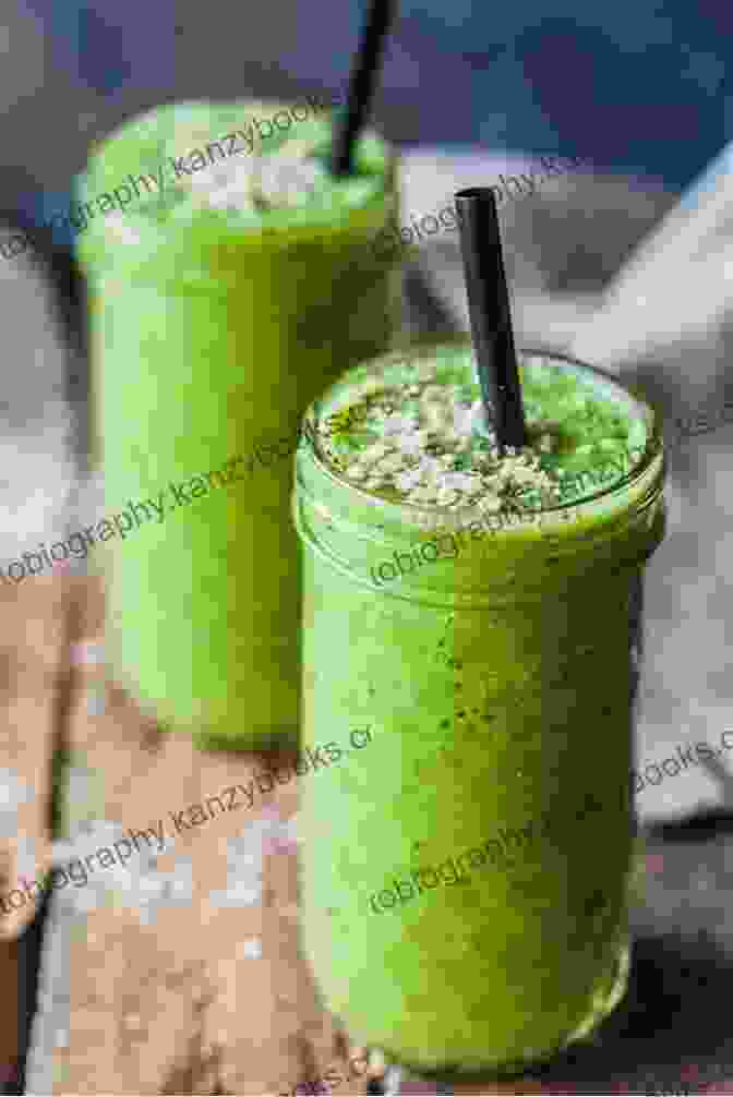 Vibrant And Refreshing Green Smoothie In Glass With Spinach Leaves On Top For Decoration Eggs For Breakfast: Delicious Healthy Recipes To Jump Start Your Day: A Chef S Guide To Cooking Eggs With Over 50 Easy To Follow Recipes